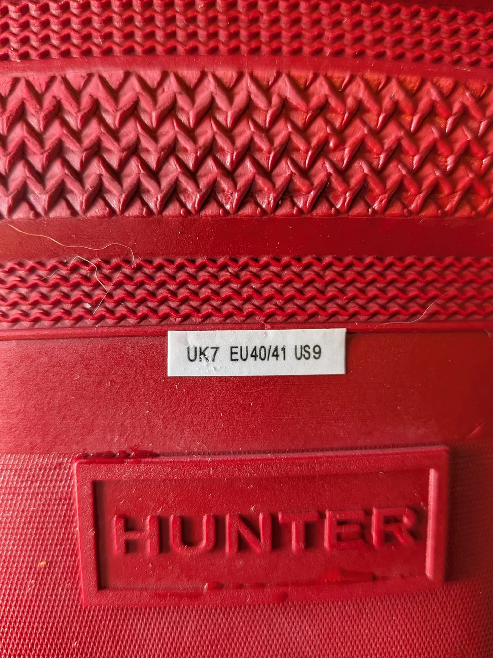 Hunter Short Gloss Rain Boots - Red